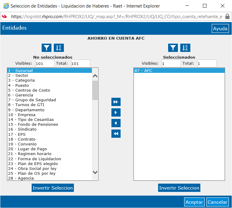 Reporte Aportes Voluntarios Visma Latam Wiki